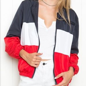 Brandy Melville Krissy Windbreaker Jacket